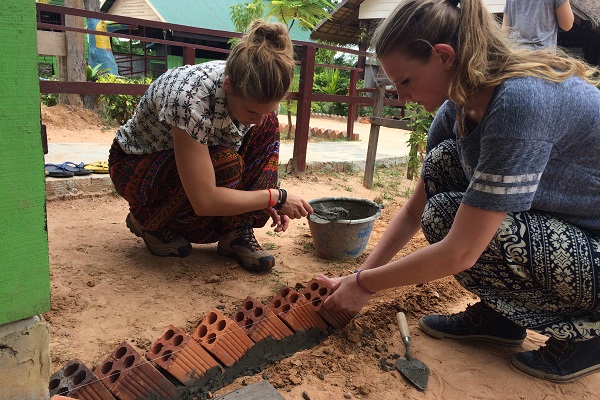 vidaedu voluntariado internacional construcao escola cambodja asia