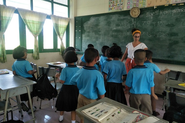 vidaedu voluntariado internacional ensino criancas tailandia