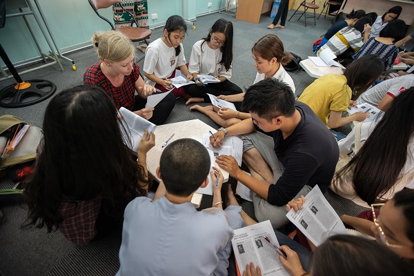 vidaedu voluntariado ensinar ingles universidade vietname