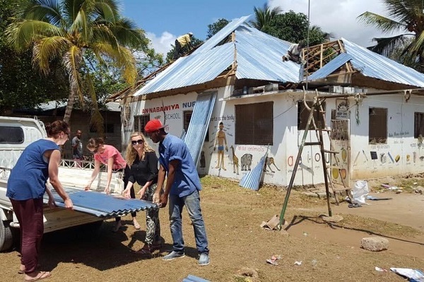 vidaedu voluntariado internacional reconstrucao escolas zanzibar